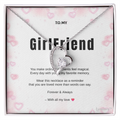 To My GirlFriend – Love Knot Necklace | Lumiora