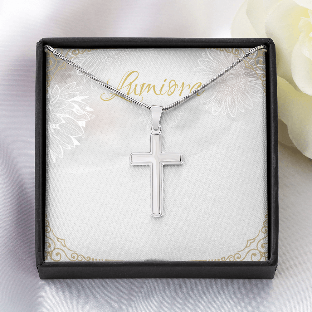 Artisan Cross Necklace | Lumiora