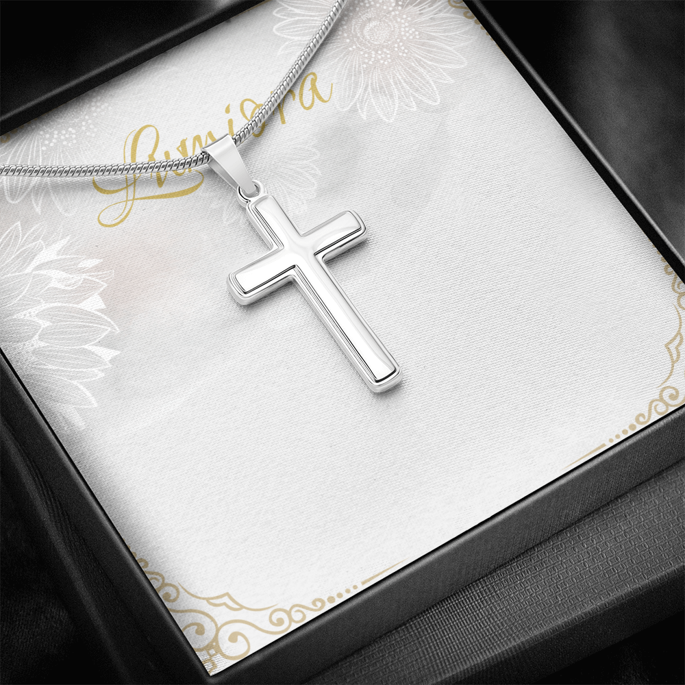 Artisan Cross Necklace | Lumiora