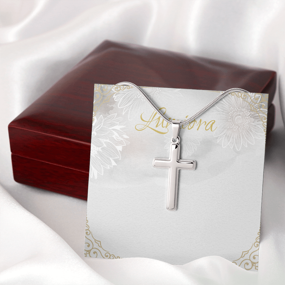 Artisan Cross Necklace | Lumiora