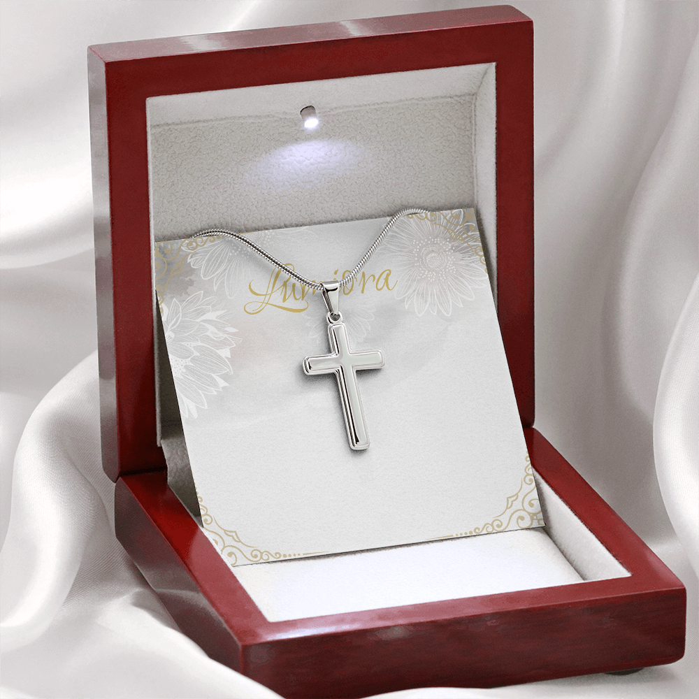 Artisan Cross Necklace | Lumiora