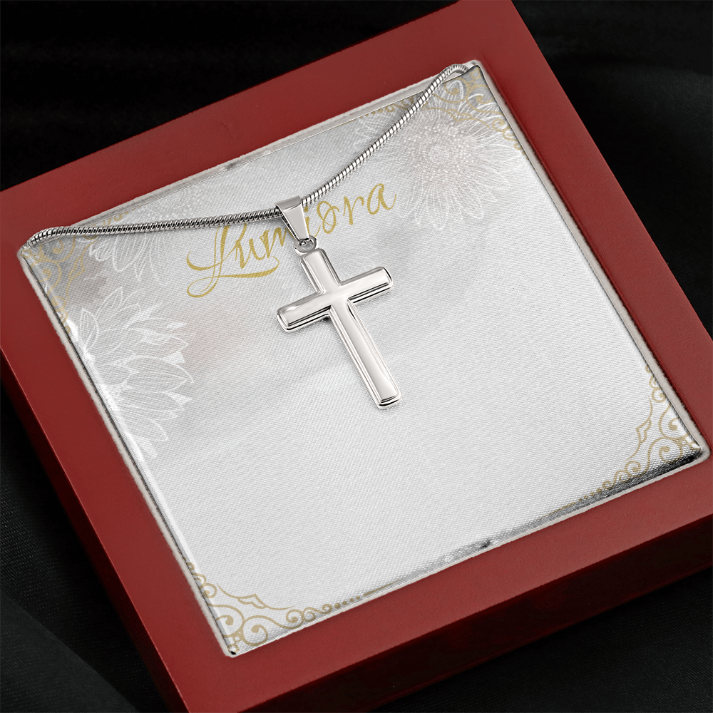 Artisan Cross Necklace | Lumiora