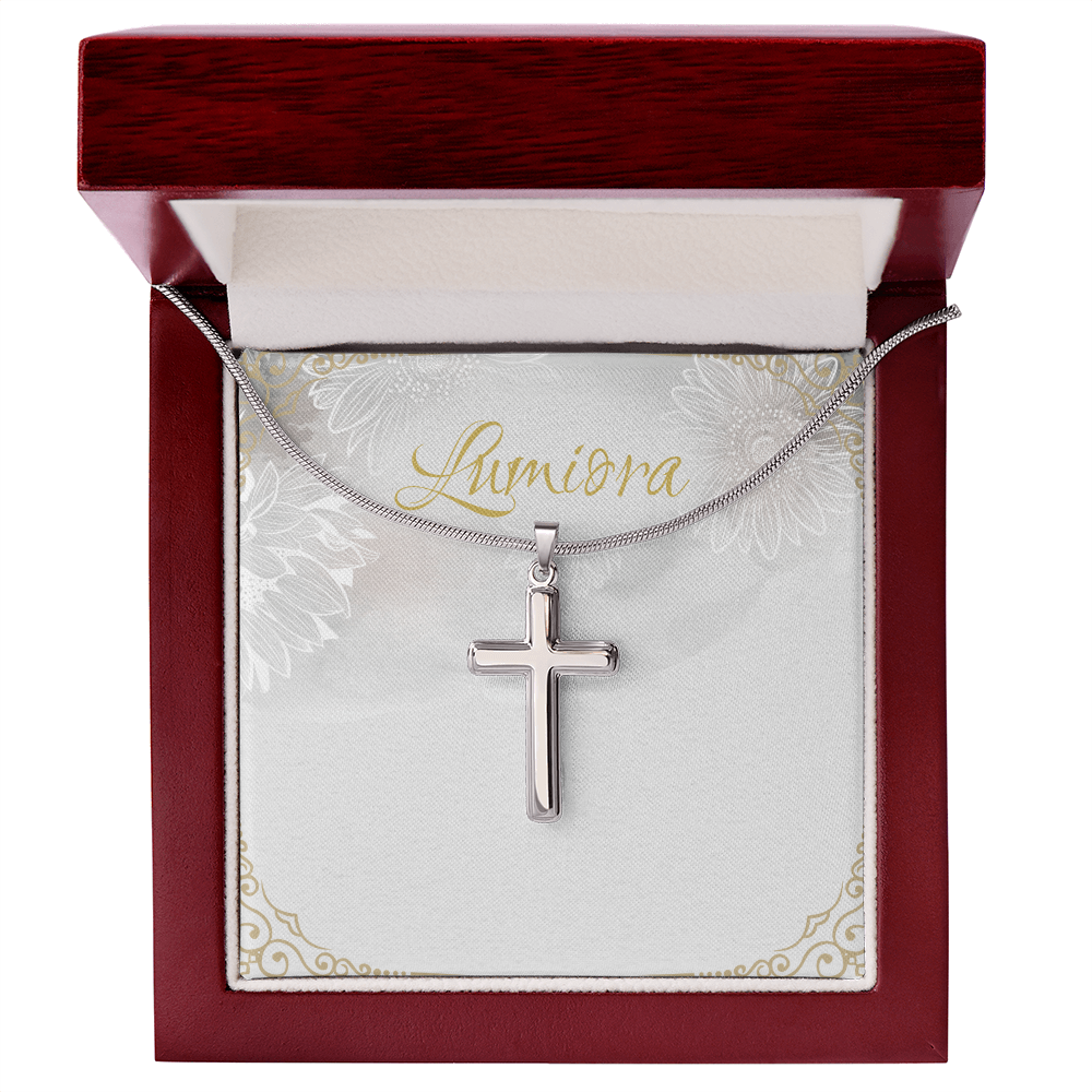 Artisan Cross Necklace | Lumiora