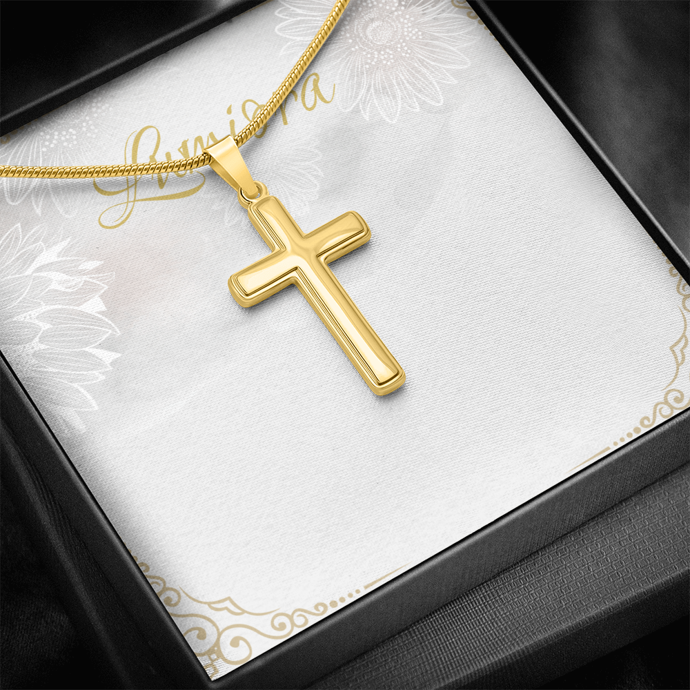 Artisan Cross Necklace | Lumiora