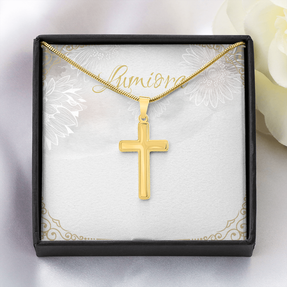 Artisan Cross Necklace | Lumiora