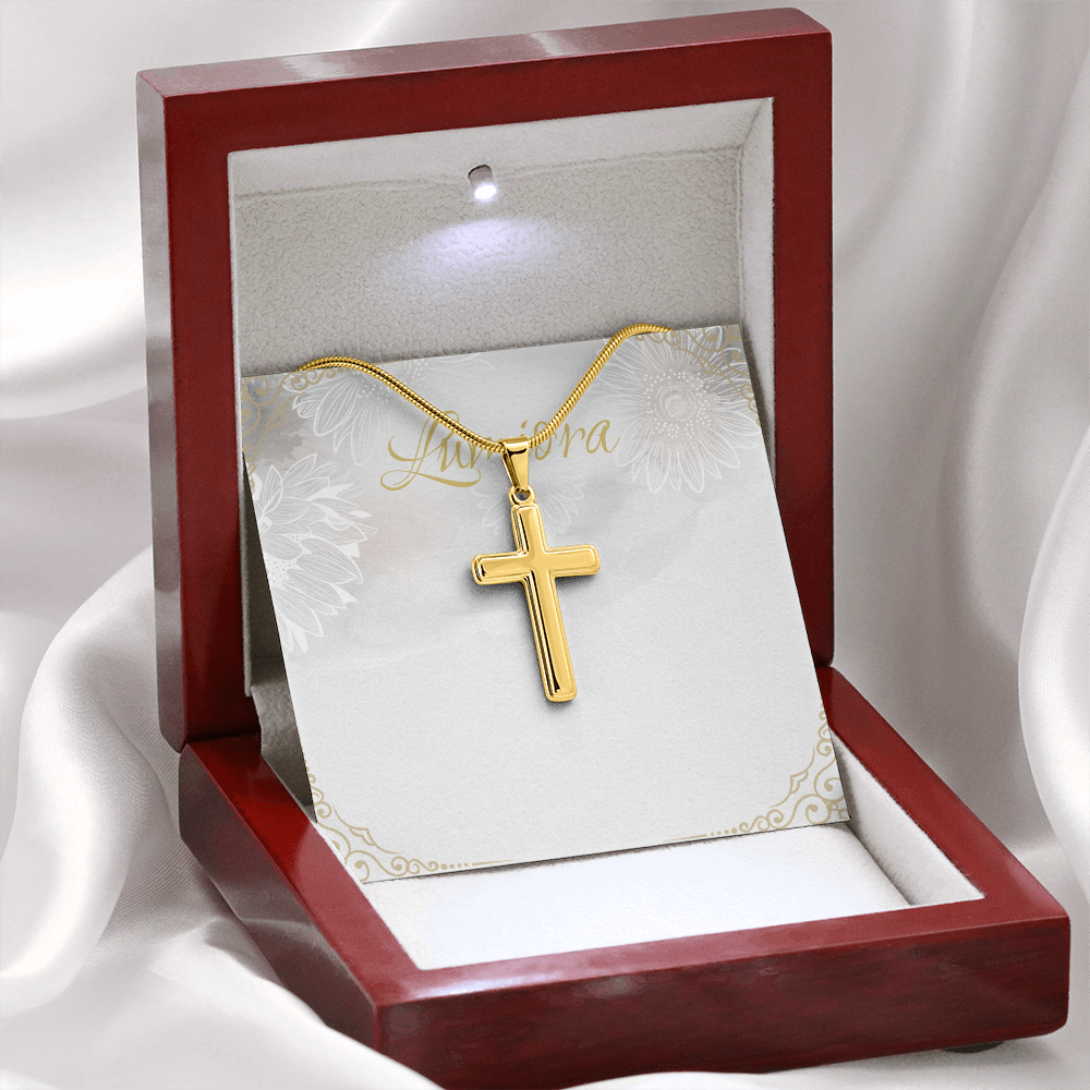 Artisan Cross Necklace | Lumiora