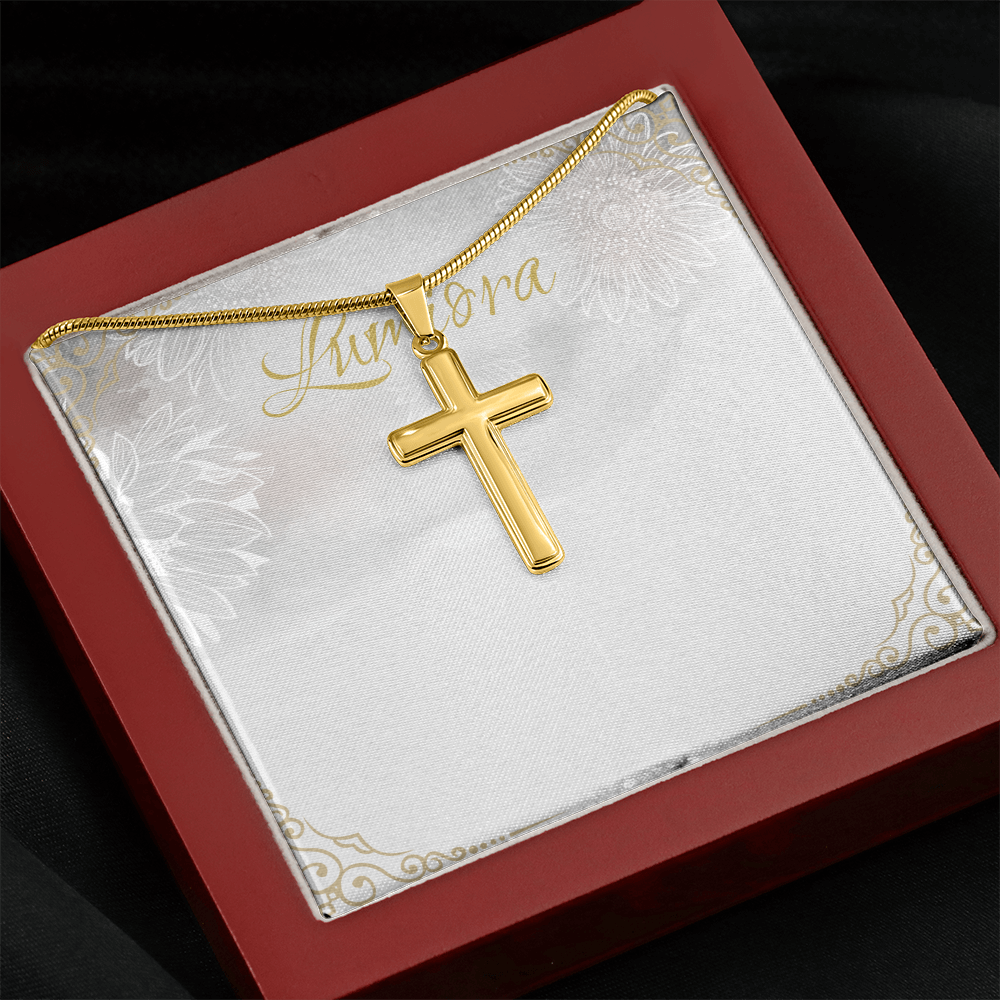 Artisan Cross Necklace | Lumiora