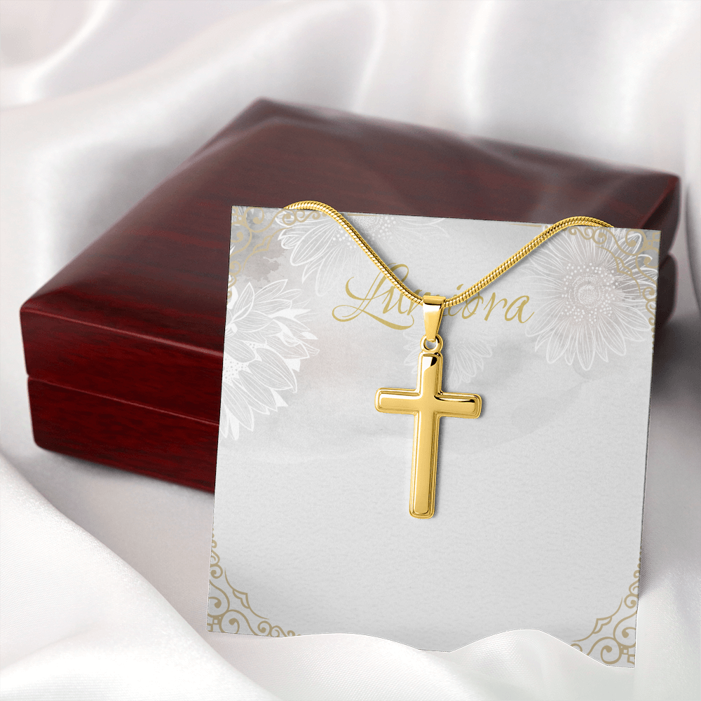 Artisan Cross Necklace | Lumiora
